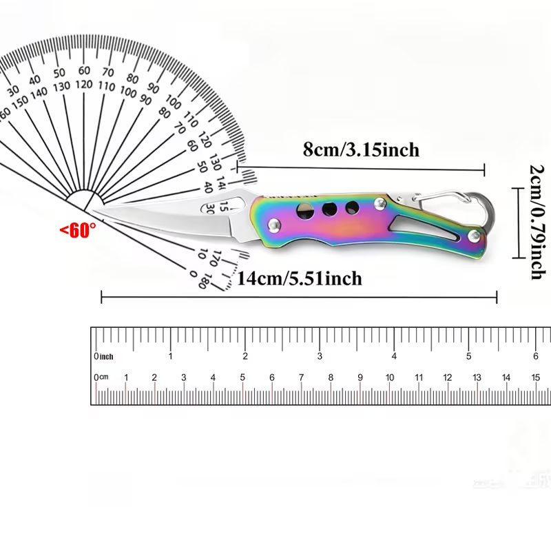 3-Piece Pocket Knife Keychain, - огляд і ціна Edc Carry Piece