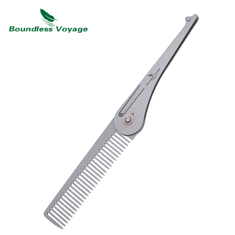 Boundless Voyage Titanium Fold - огляд і ціна Comb Pocket Titanium