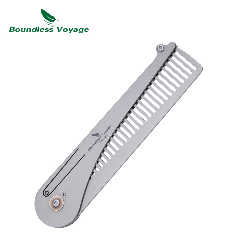 Boundless Voyage Titanium Fold - огляд і ціна Comb Pocket Titanium