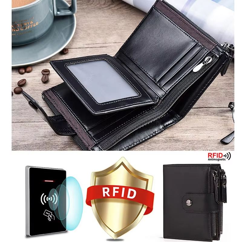 For Men RFID Anti-Magnetic Wal - огляд і ціна Money Clip Magnetic