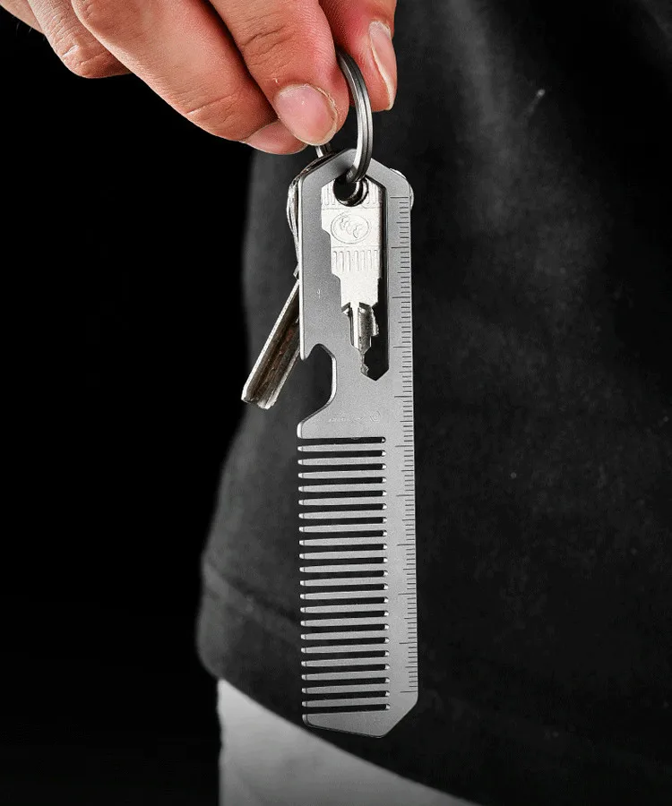 FEGVE Titanium Anti Static Com - огляд і ціна Comb Pocket Titanium