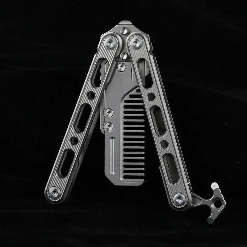 FEGVE EDC Titanium Alloy Comb  - огляд і ціна Comb Pocket Titanium