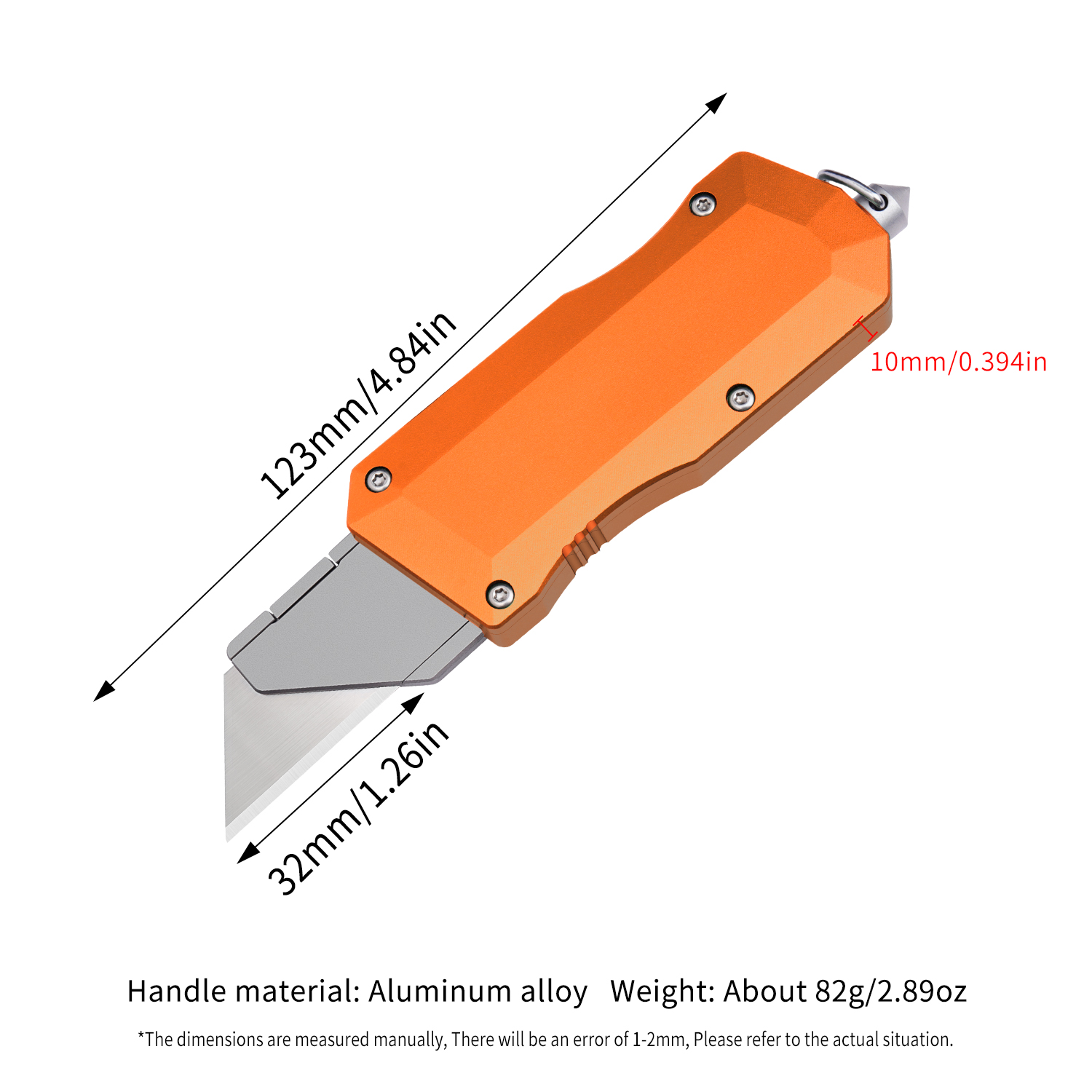 Two-piece aluminum alloy combi - огляд і ціна Edc Carry Piece