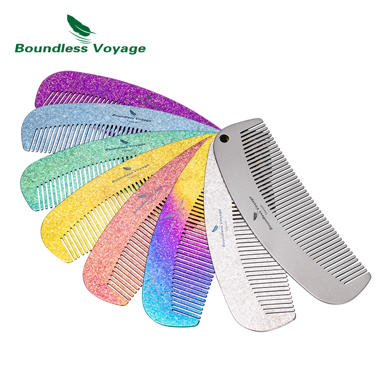 Boundless Voyage Titanium Hair - огляд і ціна Comb Pocket Titanium