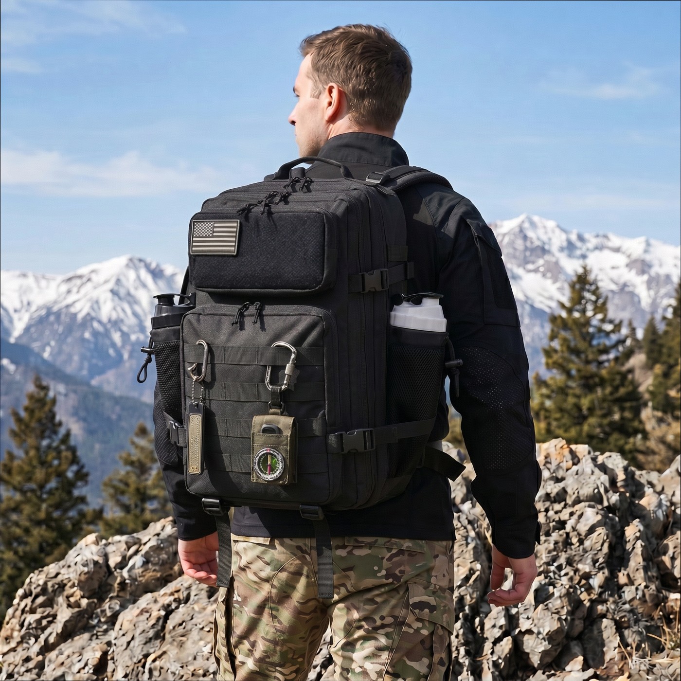 45L Large Capacity Tactical Fi - огляд і ціна Edc Carry Backpack