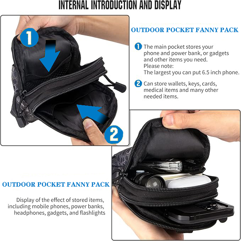 Universal EDC Tactical Molle P - огляд і ціна Edc Carry Belt Pouch