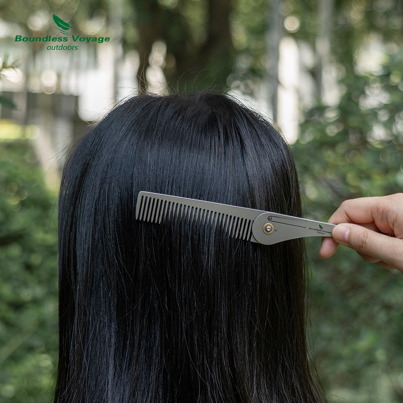Pure Titanium Anti-Static Fold - огляд і ціна Comb Pocket Titanium