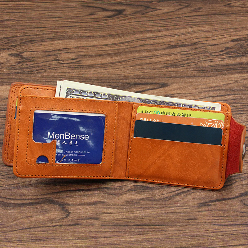 New Simple Short Men Wallets C - огляд і ціна Money Clip Magnetic