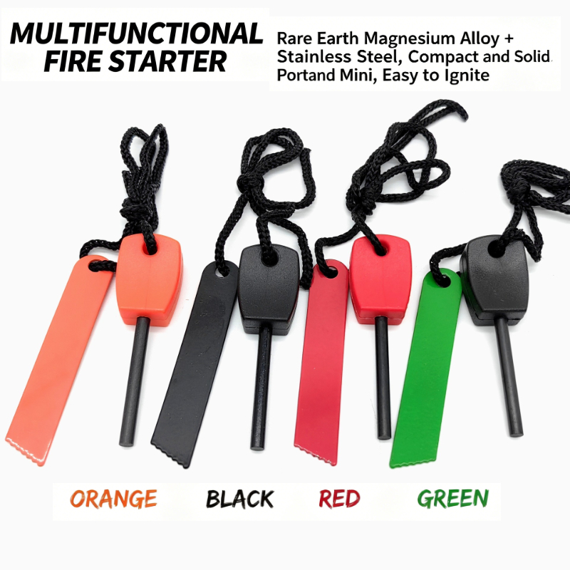 Small Portable Fire Starter Ma - огляд і ціна Ferro Rod Striker